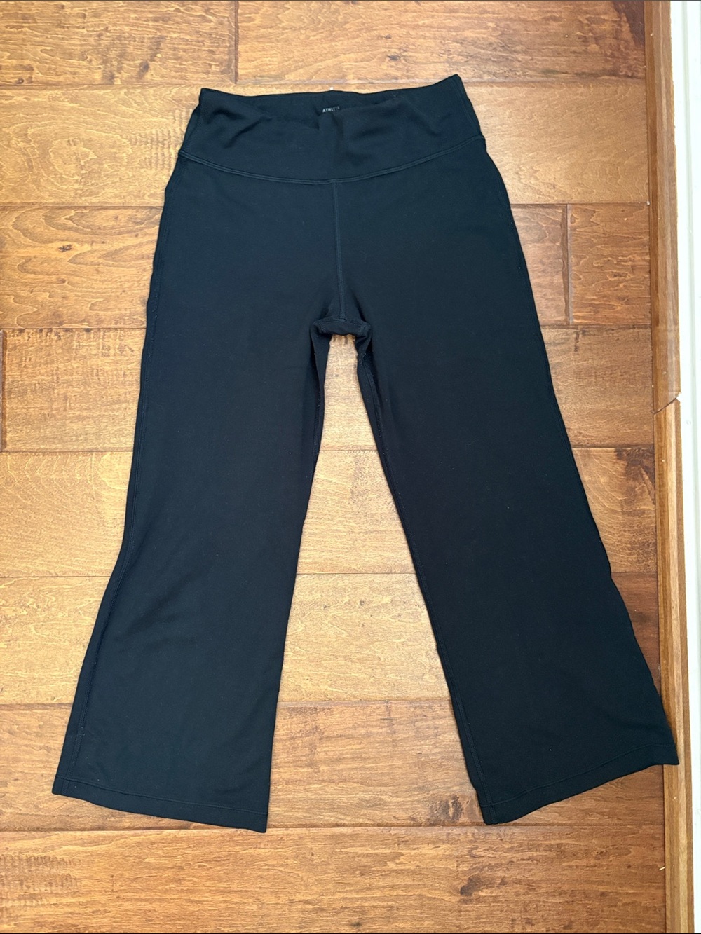 Athleta Black Wide-Leg Kids Leggings